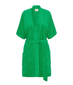 Abito Towelling Robe In Verde