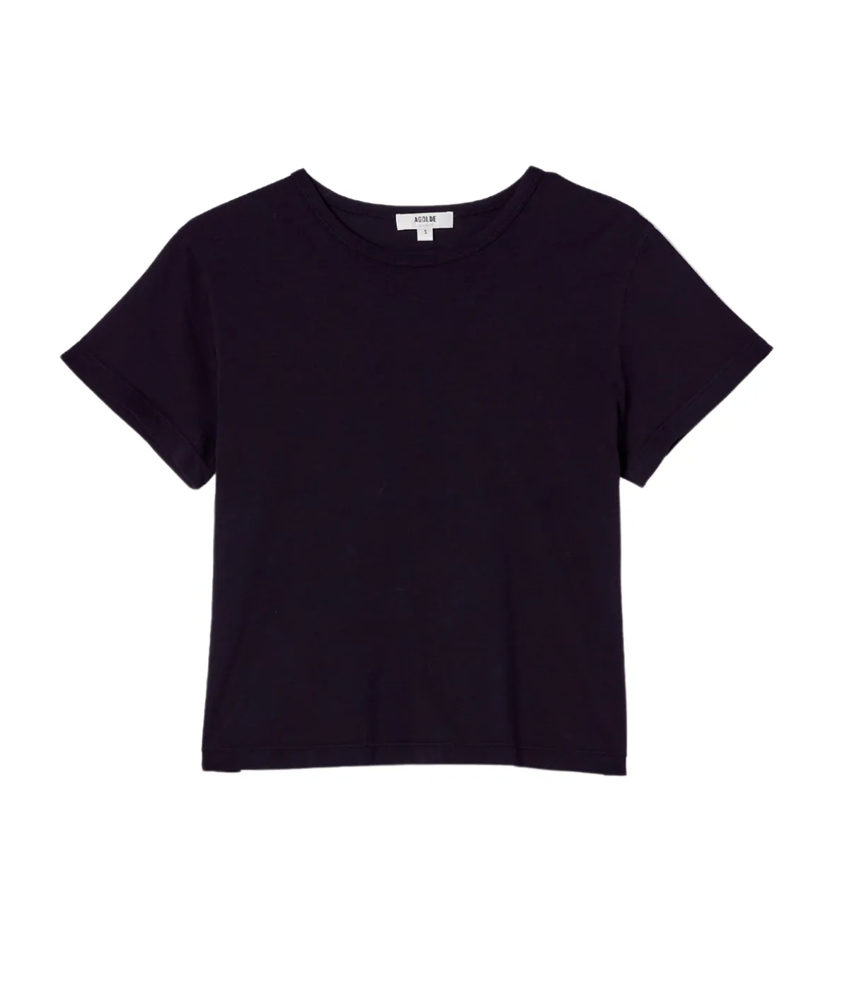 Adine Cropped Tee In Black