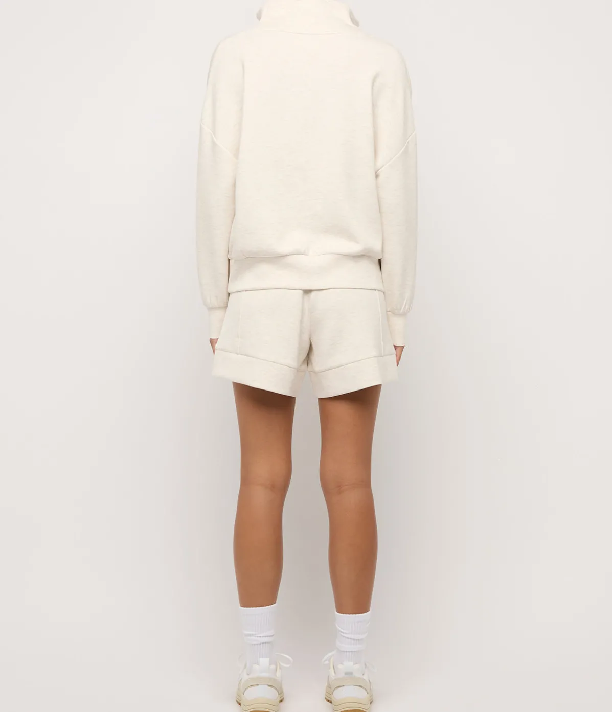 Alder Short In Ivory Marl