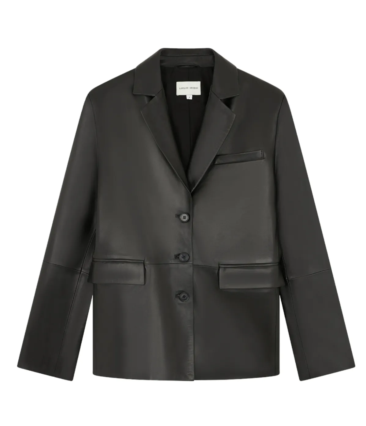 Aldo Leather Jacket In Black