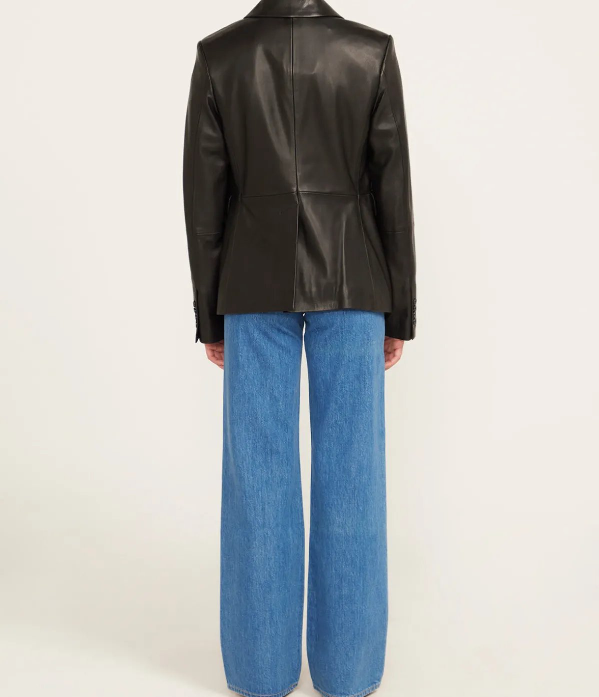 Aldo Leather Jacket In Black
