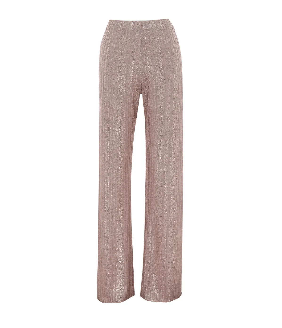 A-line Knit Pant In Antique Silver