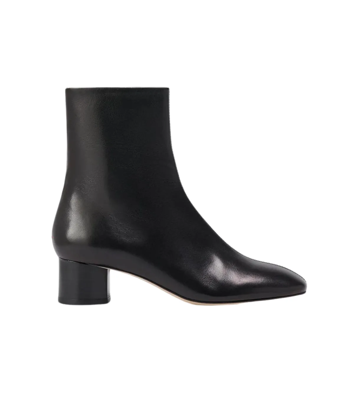 Allegra Nappa Leather Boot In Black