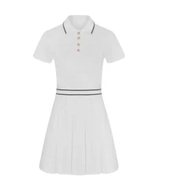 Amar Tennis Dress In Snow White