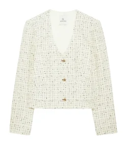 Annita Jacket In Cream Tweed