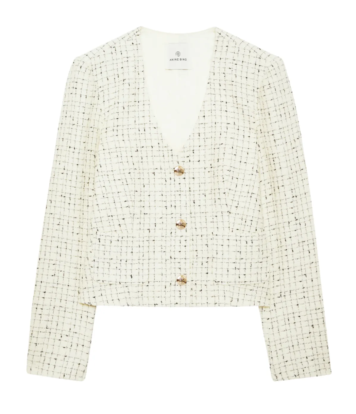 Annita Jacket In Cream Tweed