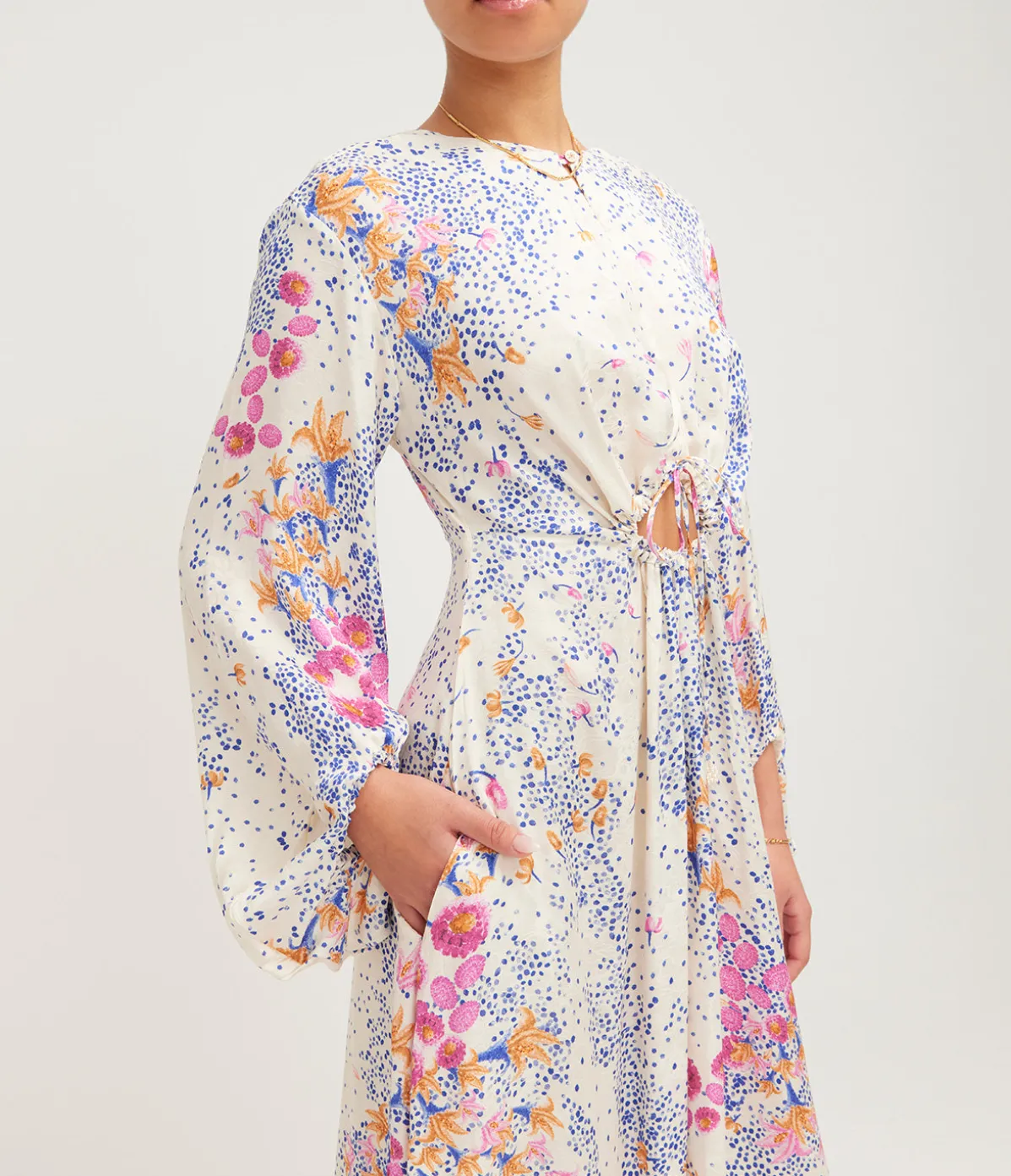Antonieta Maxi Kaftan In Capullo