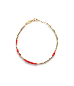 Asym Bracelet In Red