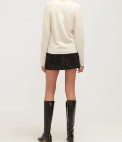 Athena Sweater In Ecru