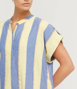 Athena Tunic In Xania Stripe