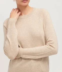 Boston Cashmere Blend In Cream Melange