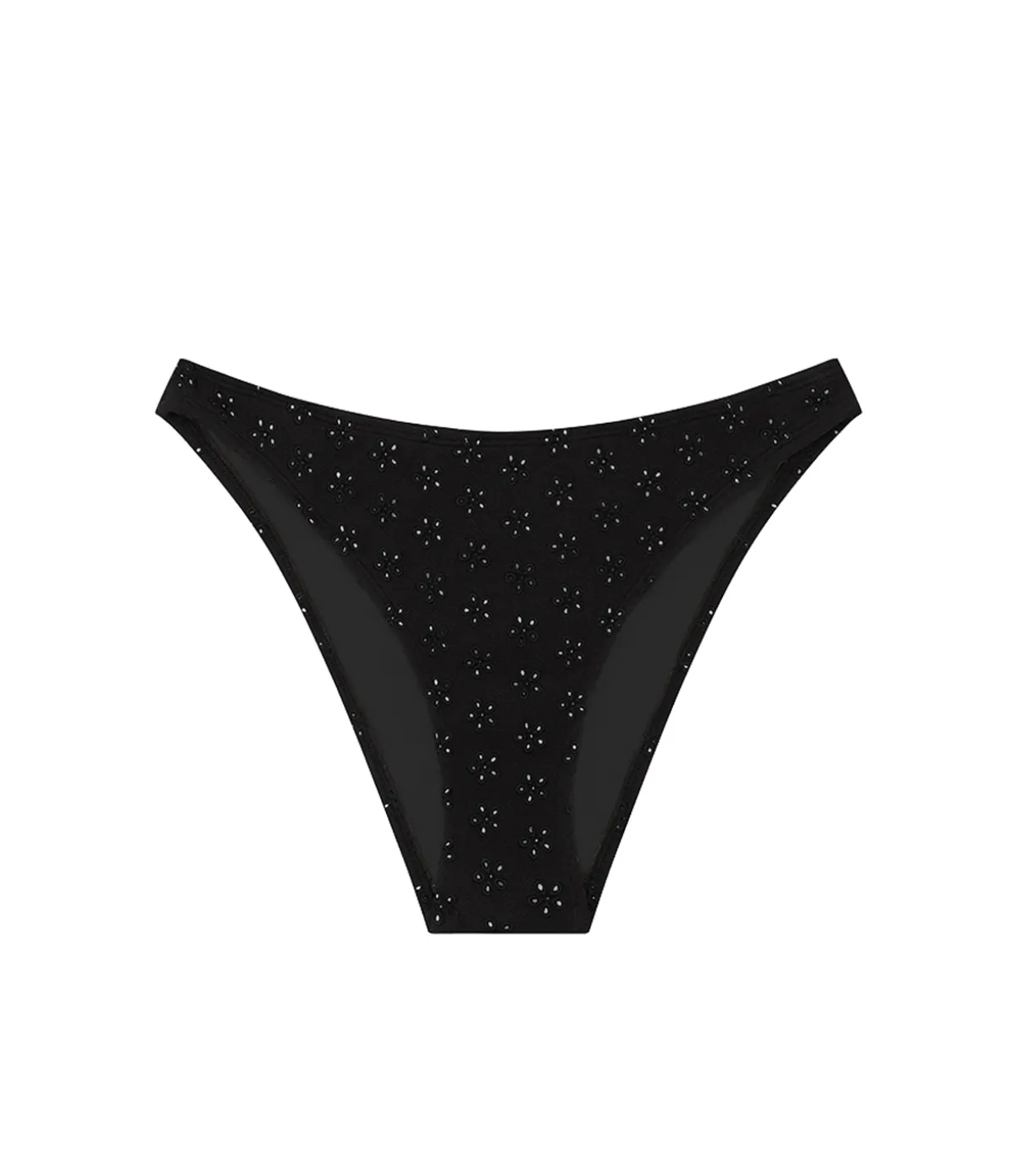 Broderie Pant In Noir