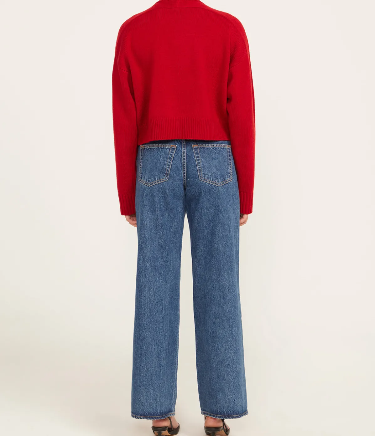 Bruzzi Cashmere Sweater In Bugundy Red