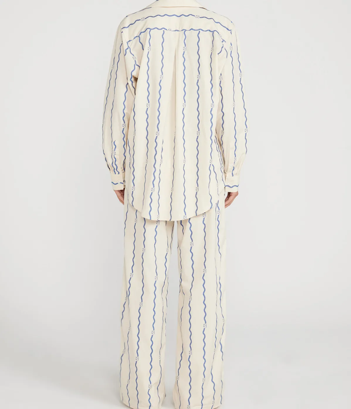 Buoy Shirt In Bespoke Wave Coupe