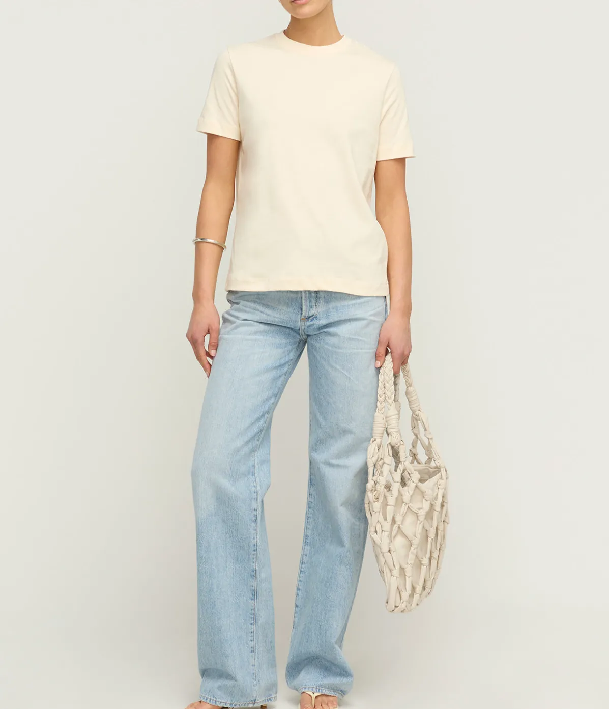 Camino T-shirt In Clear Cream