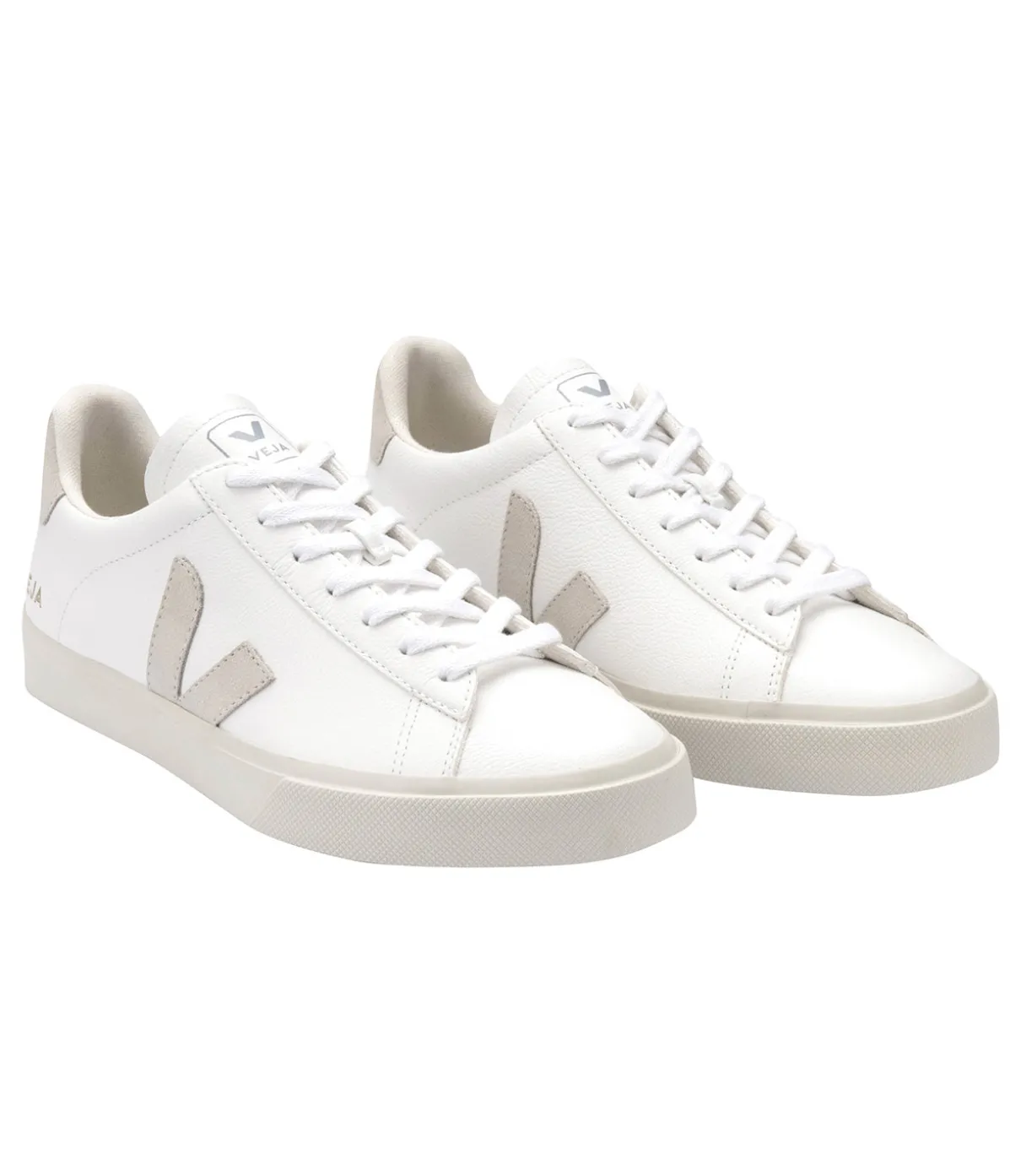 Campo Sneaker In Extra White Natural Suede