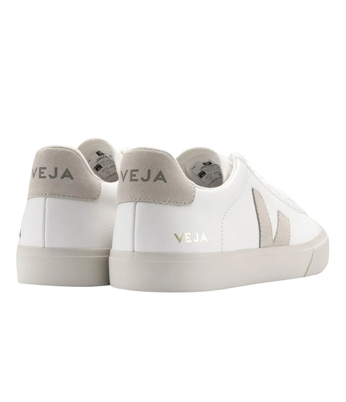 Campo Sneaker In Extra White Natural Suede