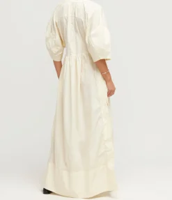 Capri Ruched Dress In Butter