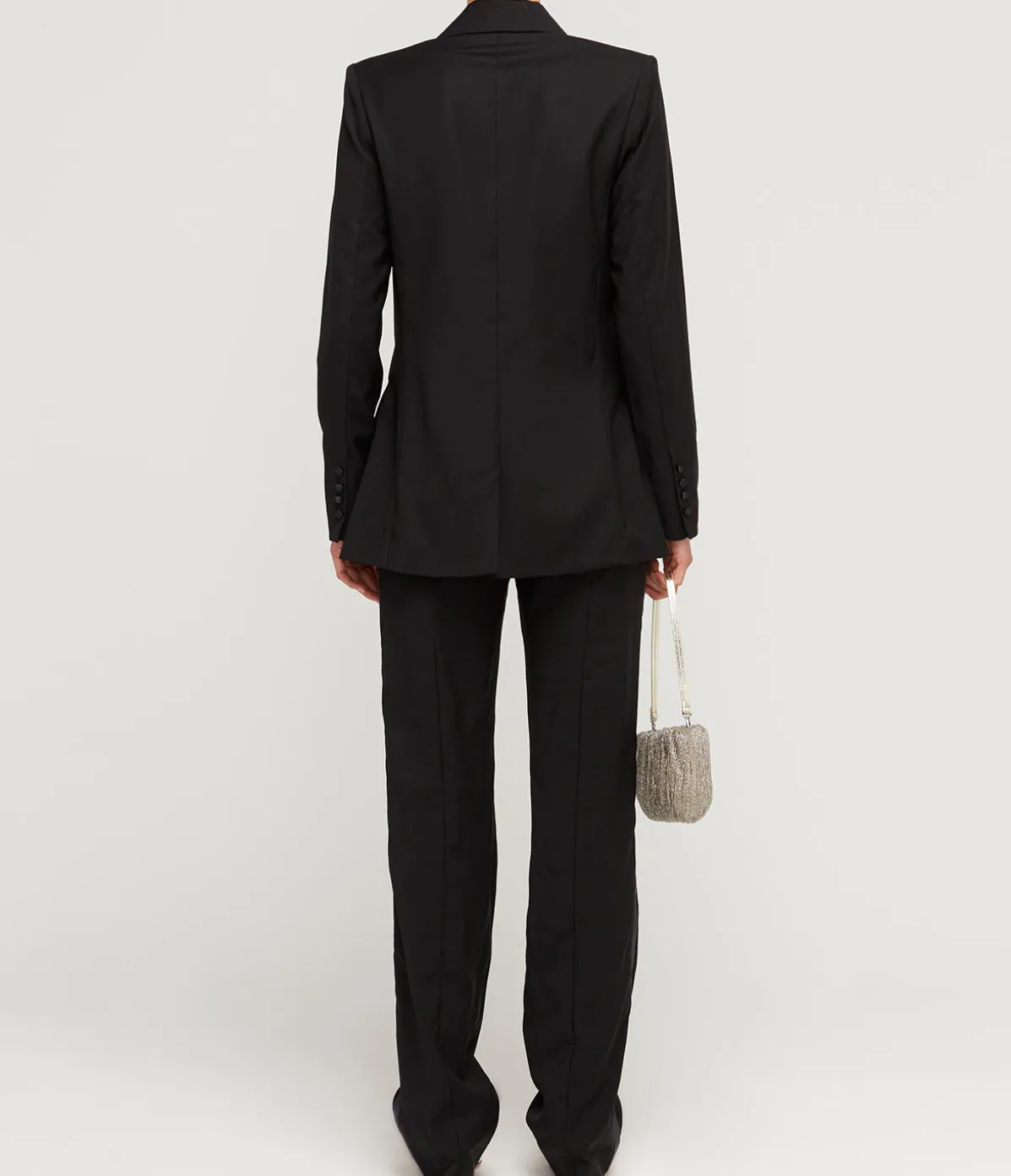 Carnaby Tuxedo Pant In Black