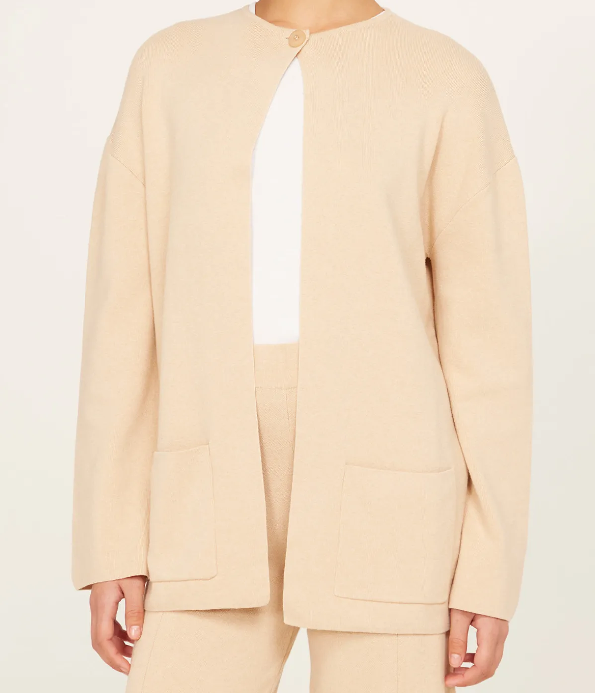 Carry On Cardigan In Camel