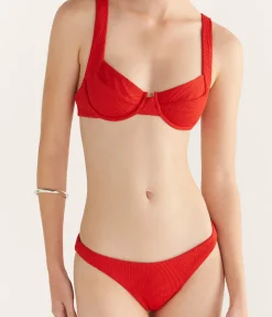 Casanova Bikini Top In Tomato