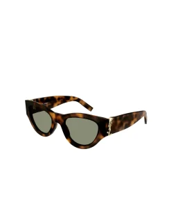 Cat-eye Shaped Sunglasses In Havana