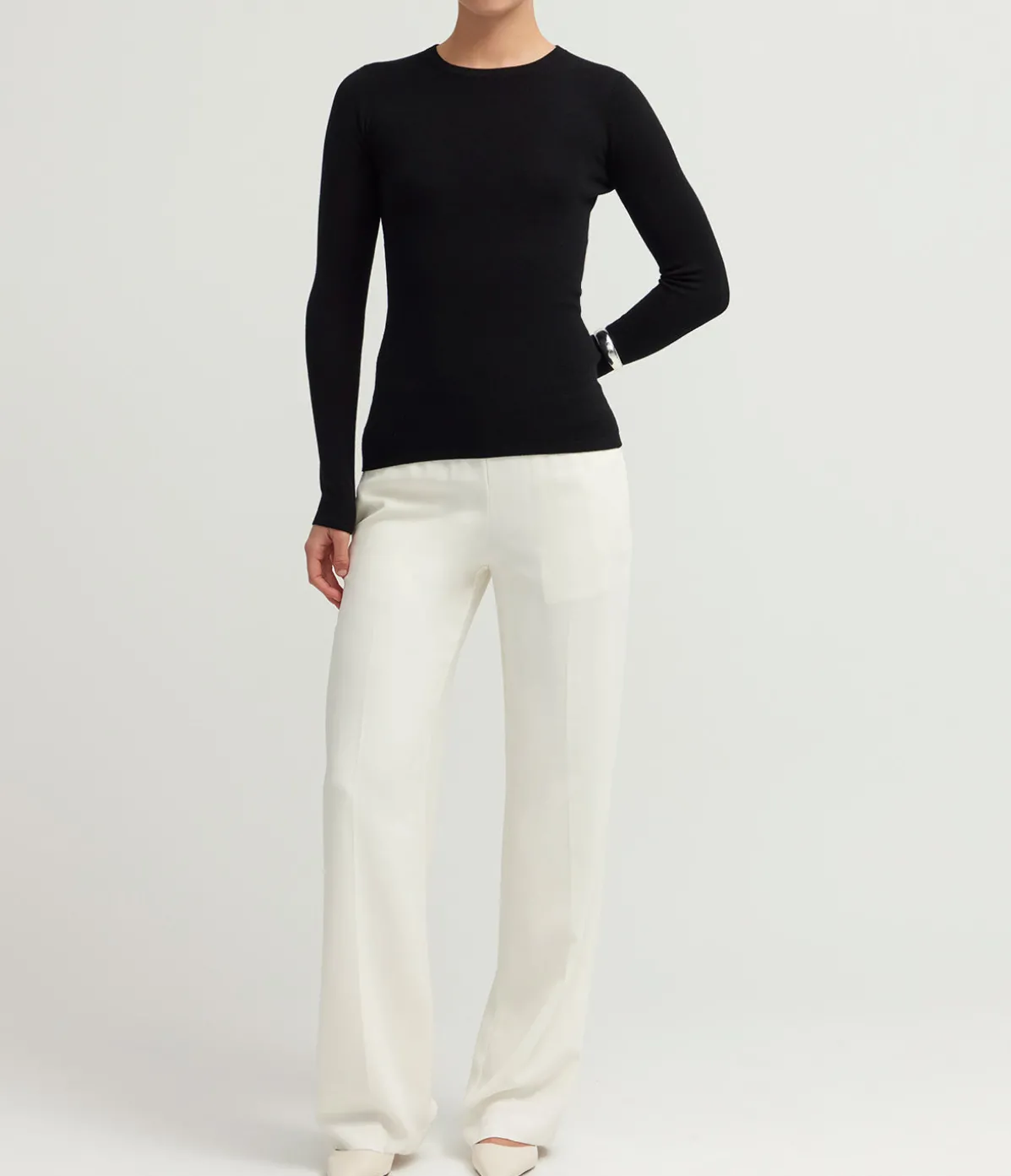 Charlie Knit Top In Black
