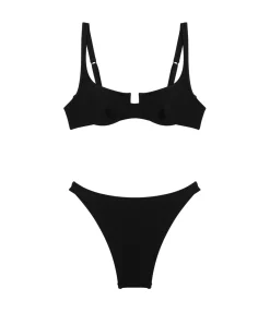 Cinquantasei Underwire Bikini In Black