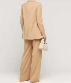 City Oversized Blazer In Camel