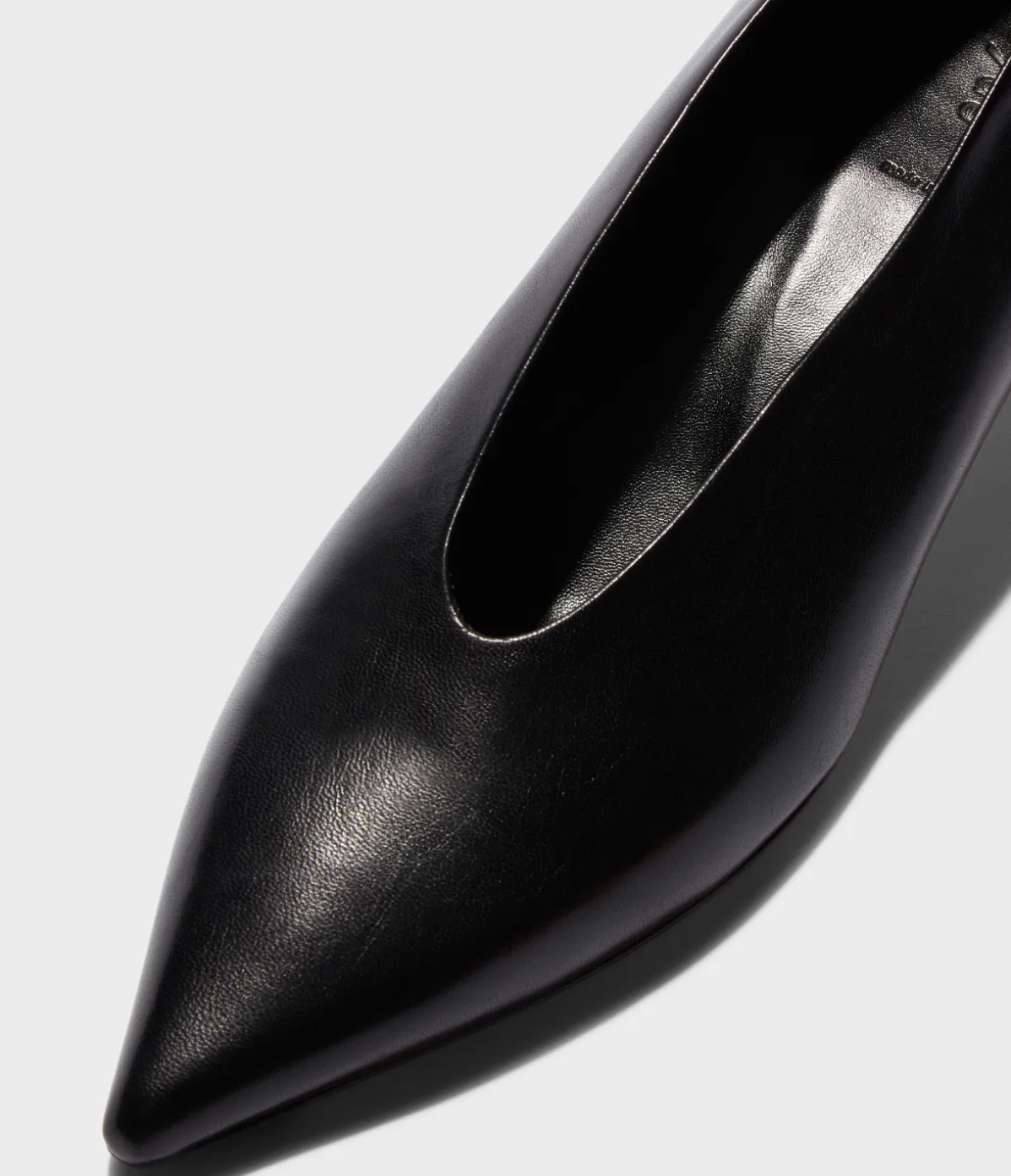 Clara Nappa Leather In Black