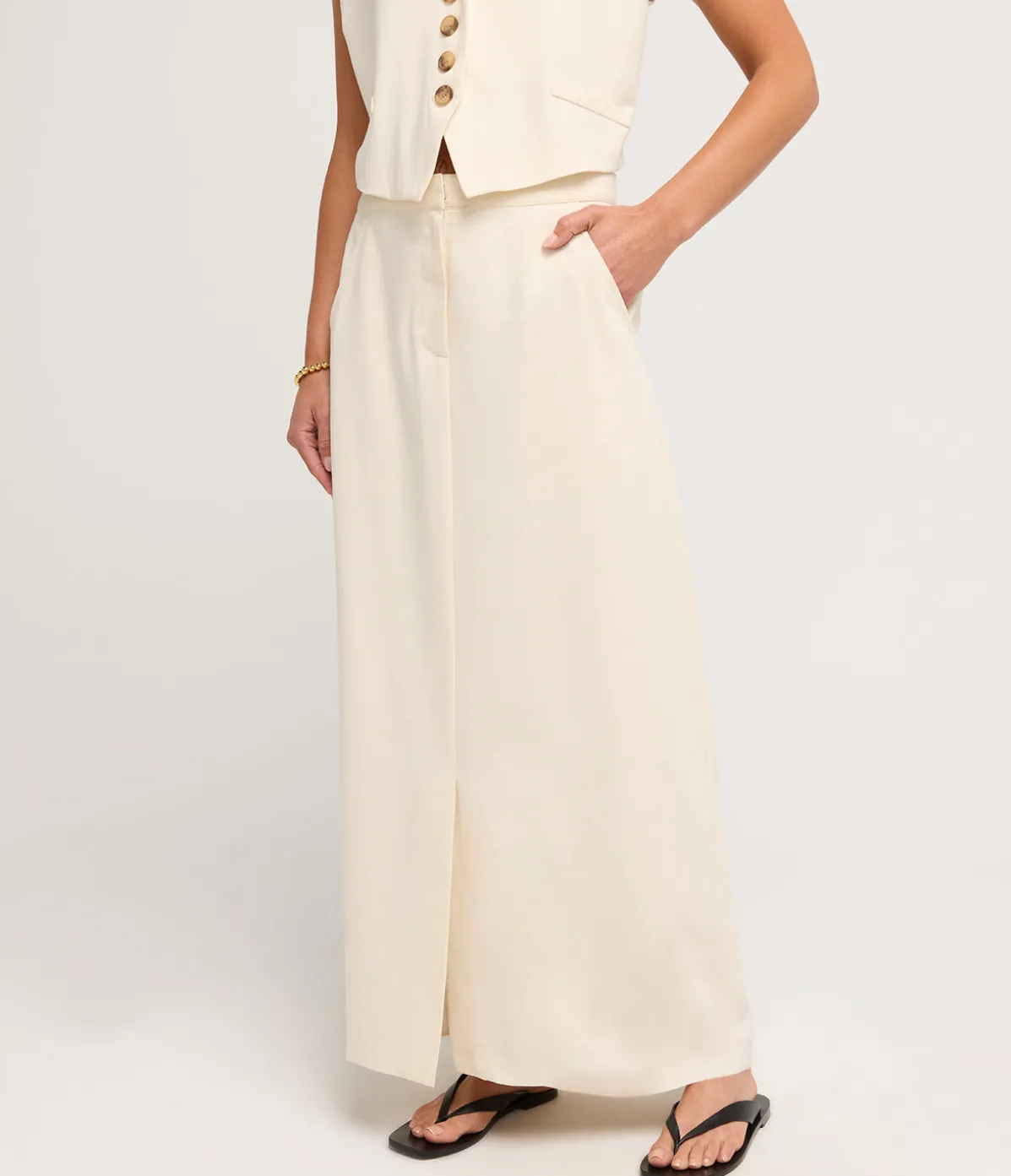 Clemence Skirt In Ivory
