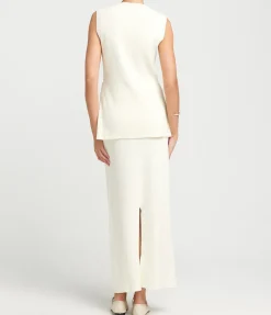 Codie Sleeveless Vest Top In Silence