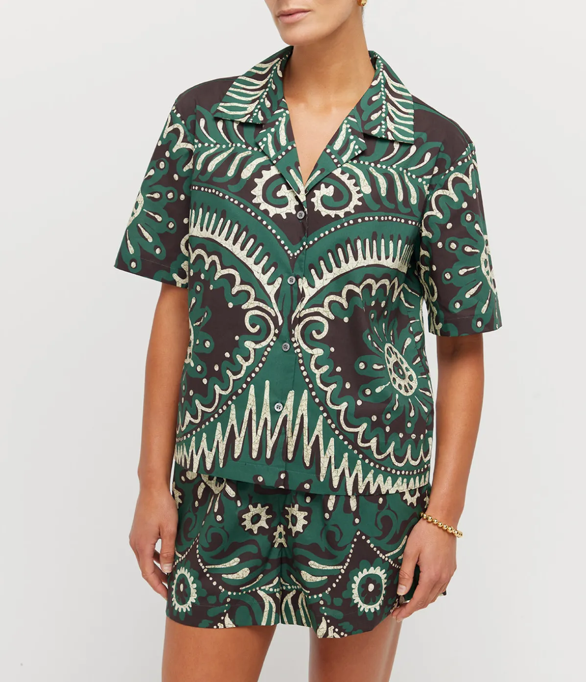 Cover Shirt In Charlough Print