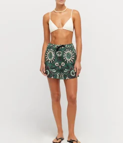 Cover Up Shorts In Charlough Print