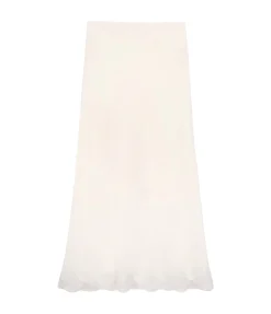 Crystal Midi Skirt In Cream