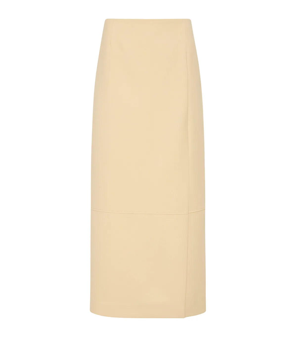 Delphi Split Midi Skirt In Butter