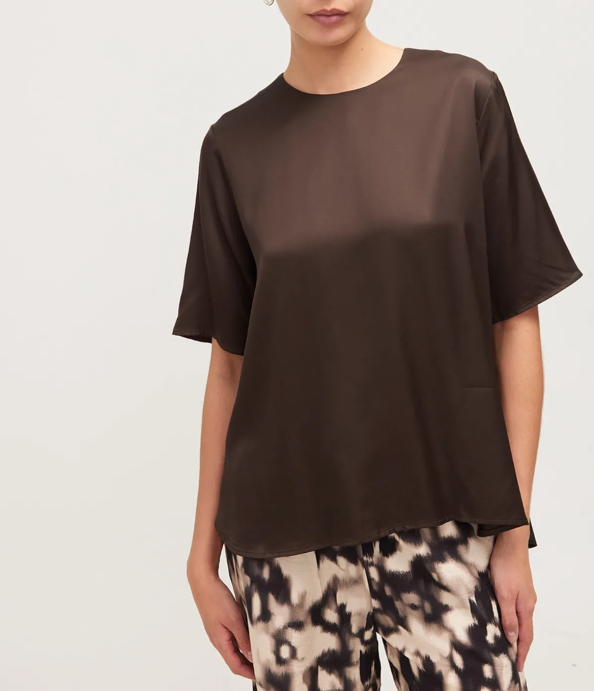 Denise Short Sleeve Top In Delicioso