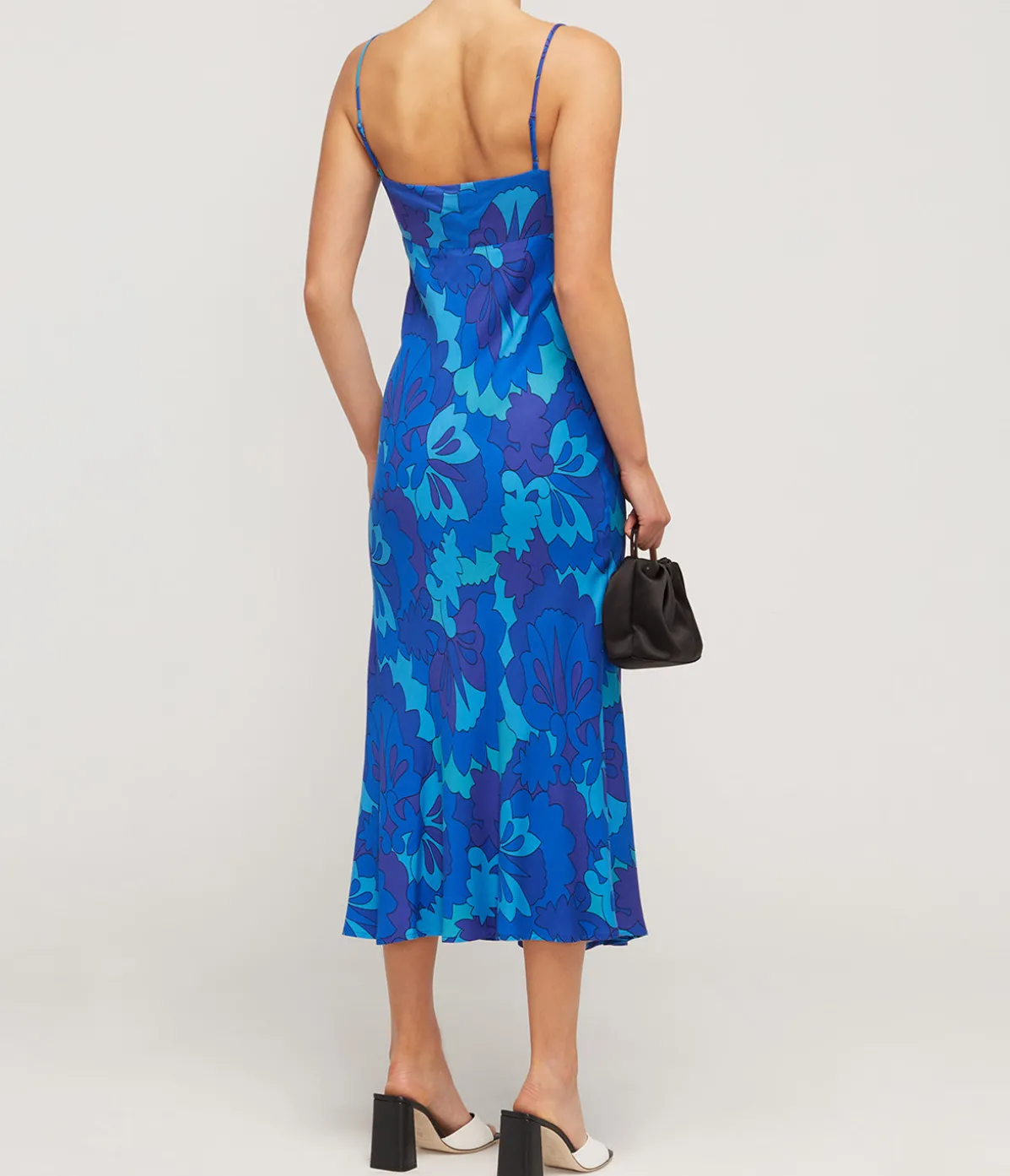 Dulcia Maxi Dress In Looking Glass Blue