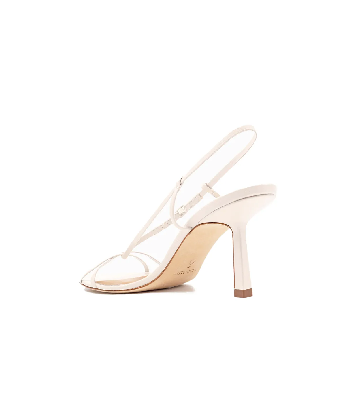 Entwined Strappy Heel In Stone