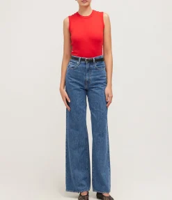 Esme High Neck Tank In Audrey