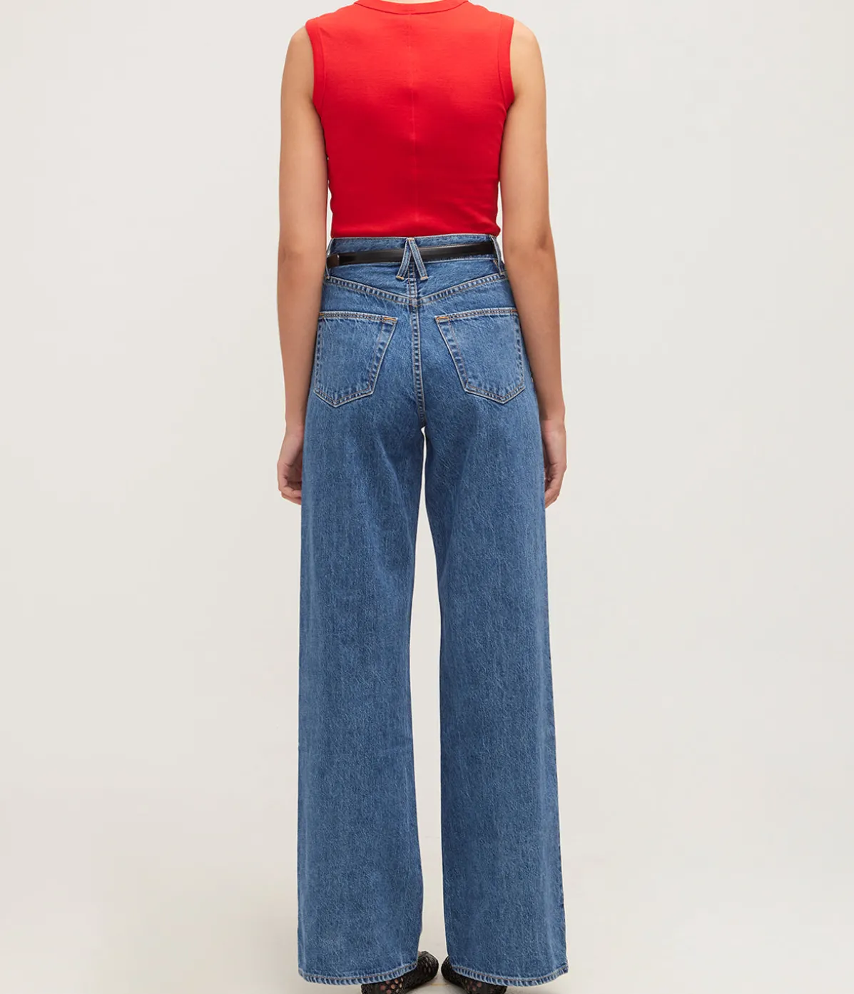 Esme High Neck Tank In Audrey