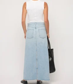 Esme High Neck Tank In White