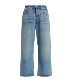Gaucho Wide Leg Denim In Sodapop