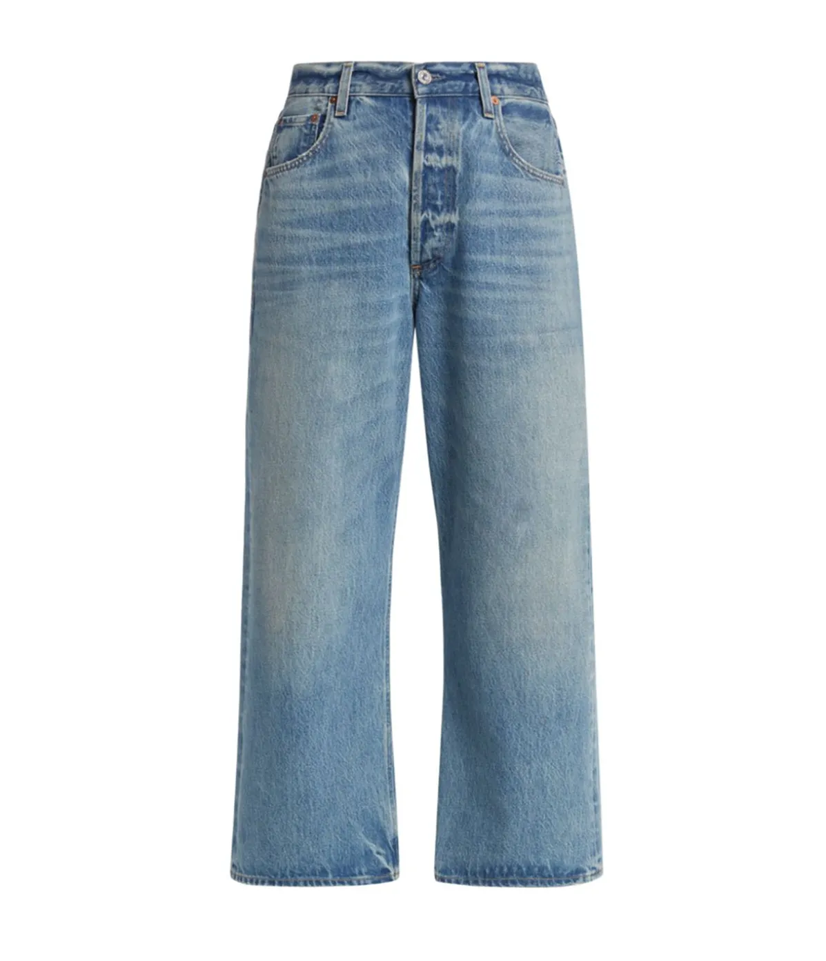 Gaucho Wide Leg Denim In Sodapop