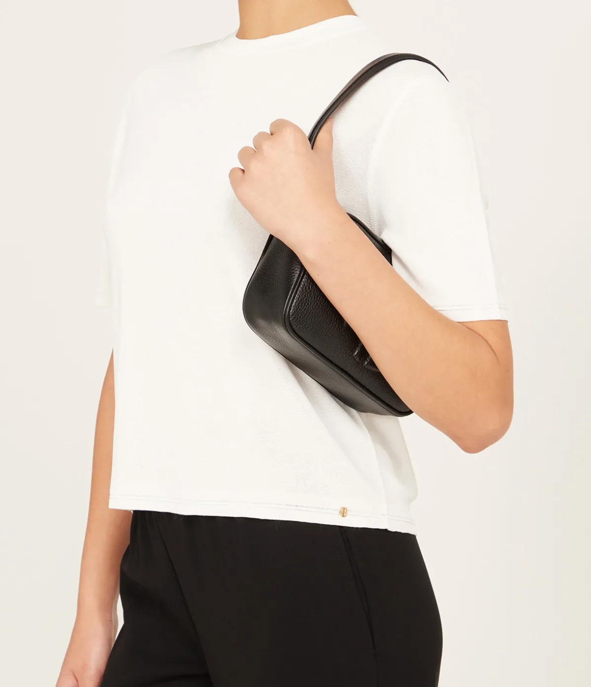 Giorgio Short Sleeve Sweater In Ivory