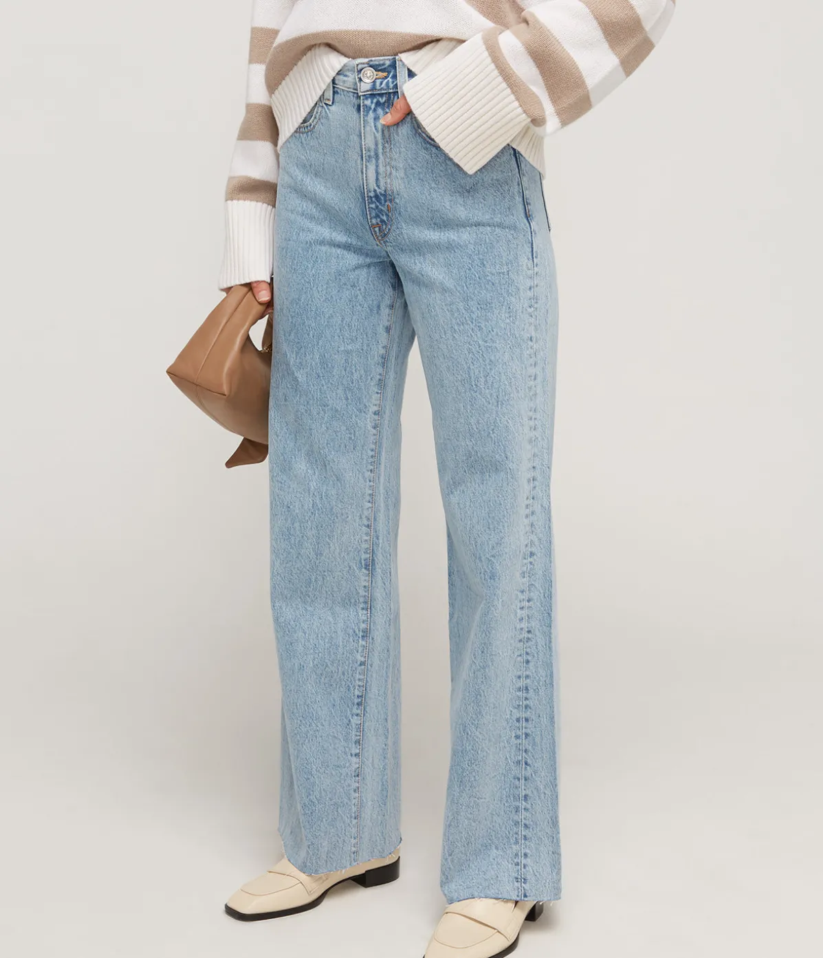 Grace High Rise Wide Leg In Time To Go