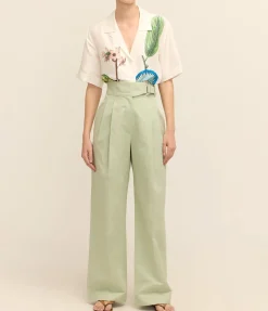 Grand Floral Camp Shirt In Multi