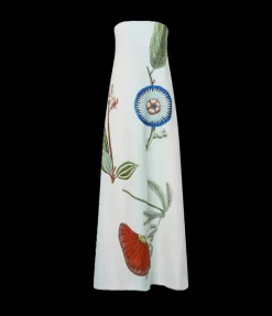 Grand Floral Gown In Multi