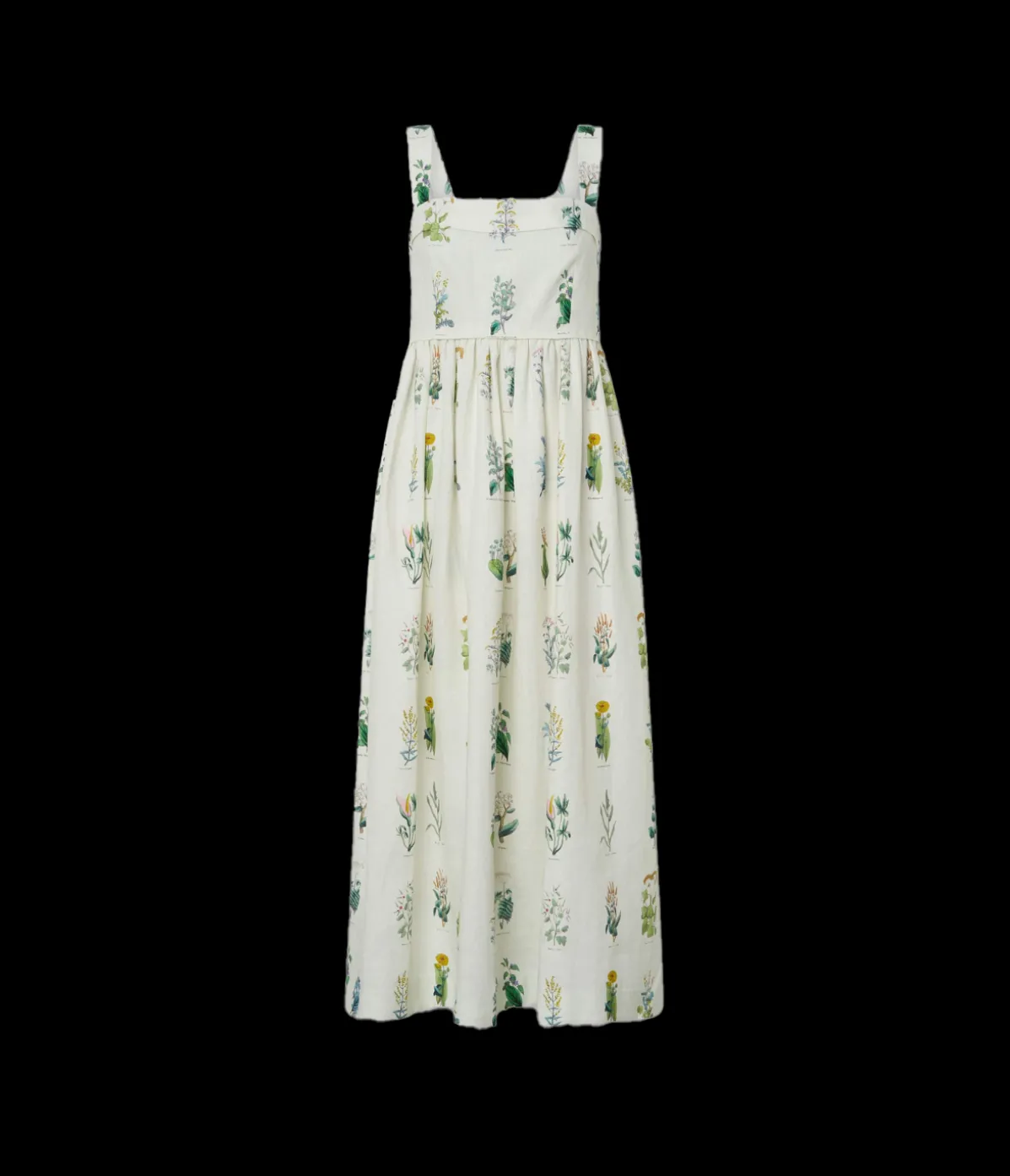 Greenhouse Floral Sundress In Mist