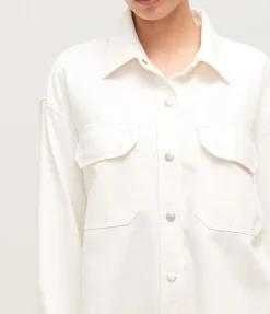 Gwen Slice Shirt In Fortune Cookie